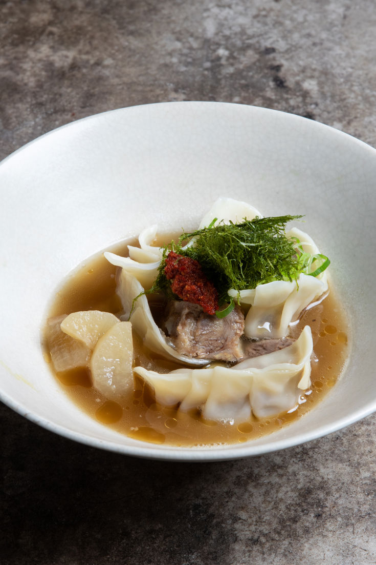 Korean Beef Dumpling Broth Recipe Great British Chefs