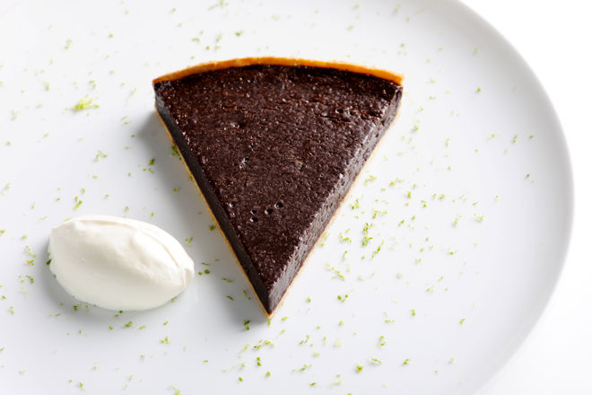 Salted caramel chocolate tarts recipe - Great British Chefs