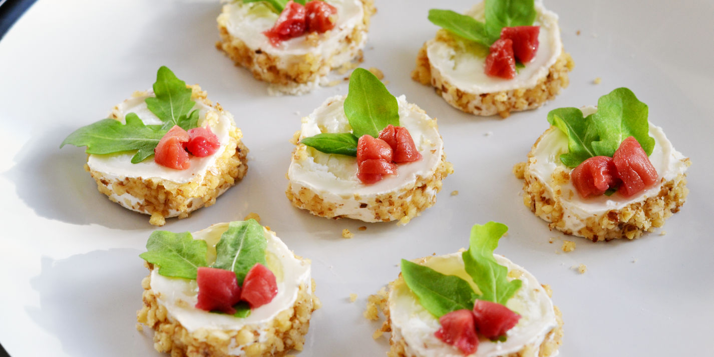 Goat's Cheese Canapé Recipe - Great British Chefs