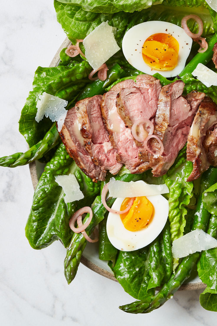 Lamb Caesar Salad Recipe Great British Chefs