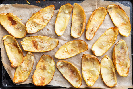 How to cook potato skins