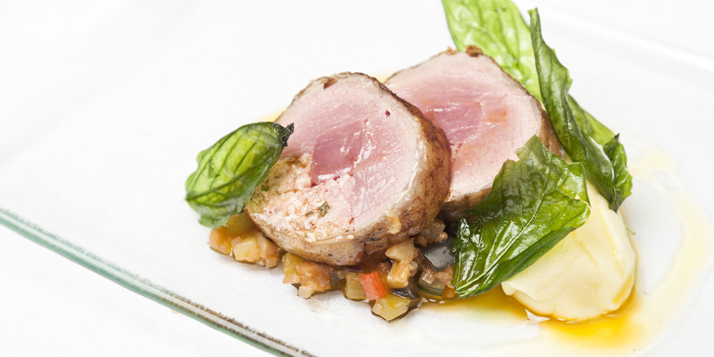 Roast Lamb With Lemon Mint Stuffing - Great British Chefs