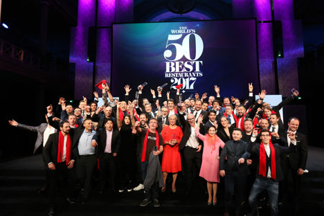 The World's 50 Best Restaurants 2017: the results