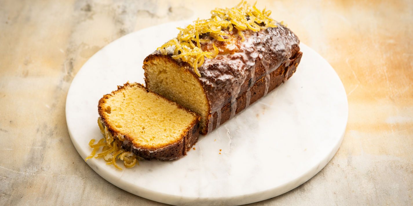 Frosted Lemon and Olive Oil Cake With Candied Lemon Zest Recipe Great