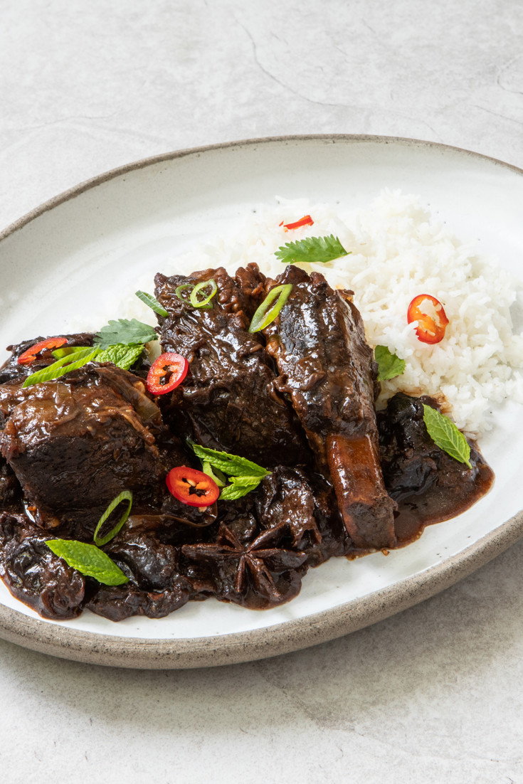 Braised Beef Short Ribs with Star Anise Recipe Great British Chefs