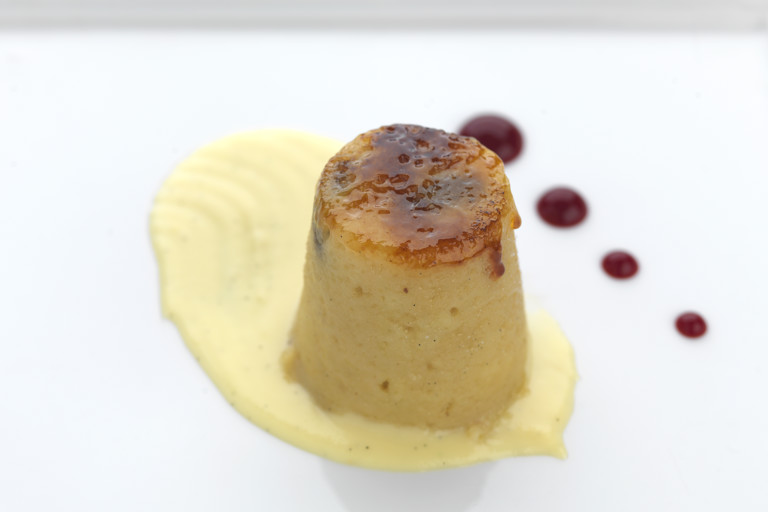 Kinloch’s bread and butter pudding