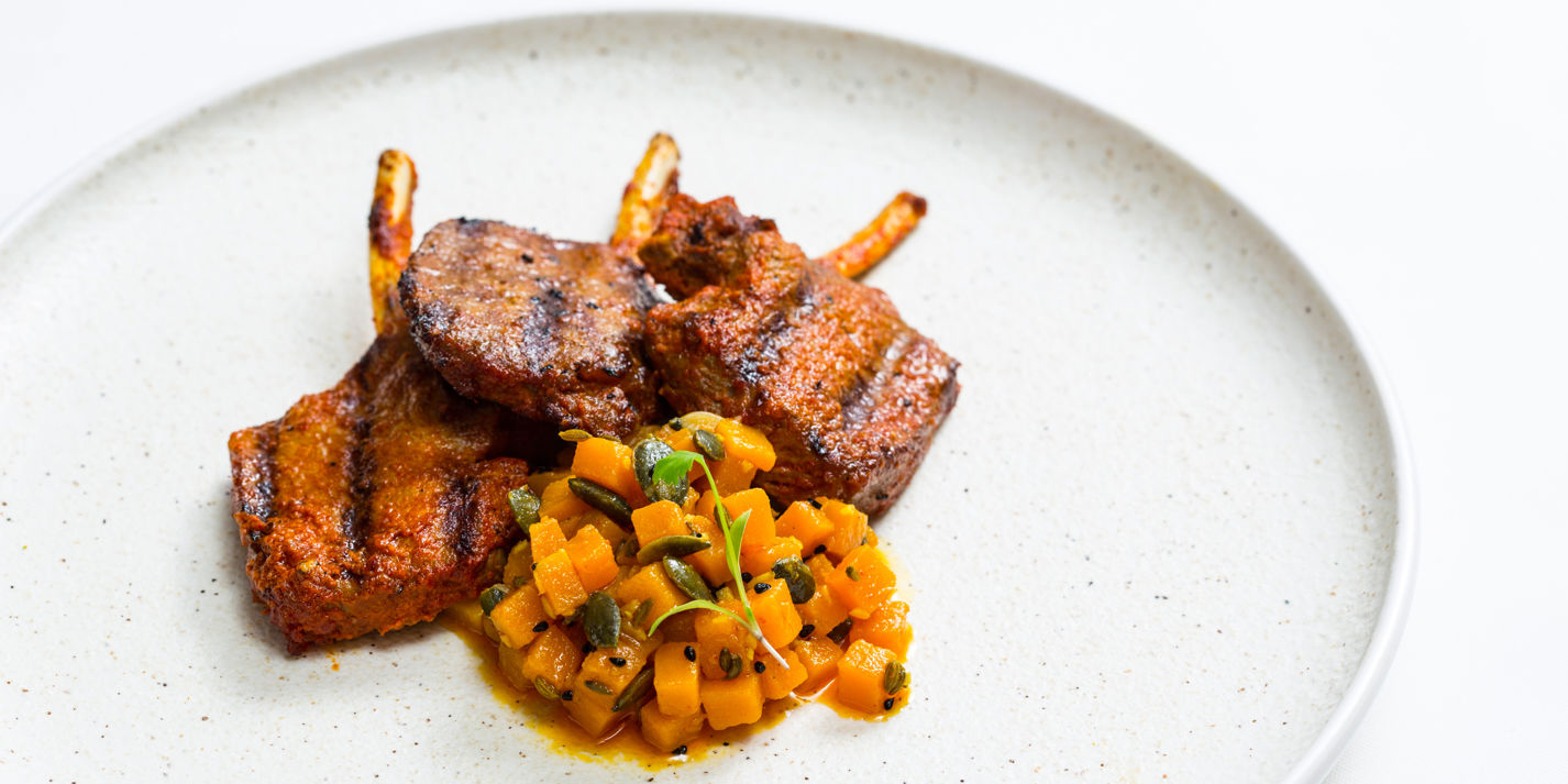 Spiced Minted Lamb Chops Recipe - Great British Chefs