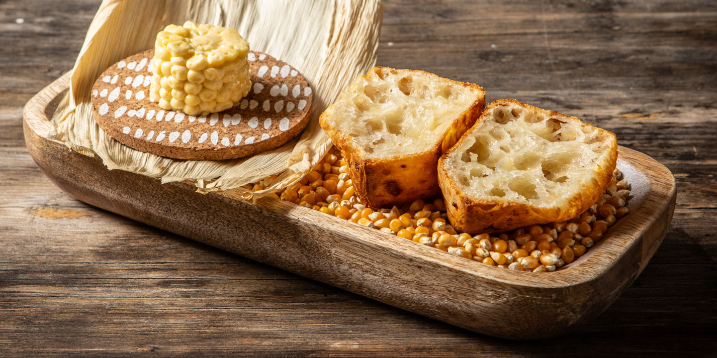 Pao de Queijo with Sweetcorn Butter Recipe - Great British Chefs-image