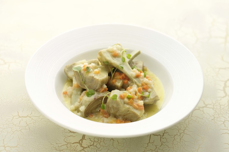 Artichokes barigoule