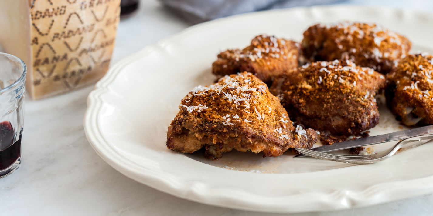 Baked Breaded Chicken Thigh Recipe - Great Italian Chefs