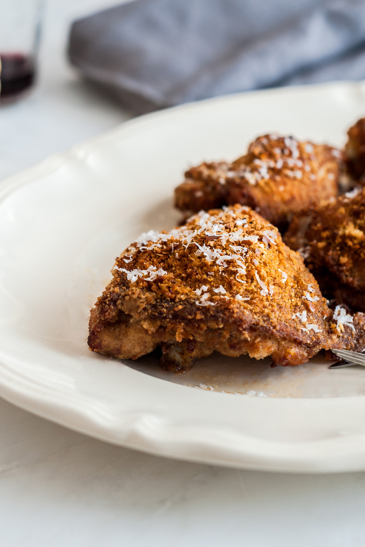 Baked Breaded Chicken Thigh Recipe Great Italian Chefs