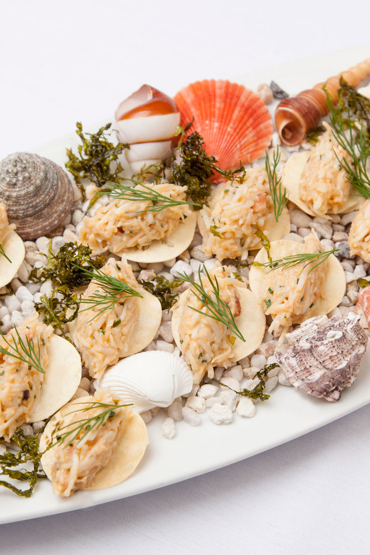 Fennel and Crab Canapé Recipe - Great British Chefs