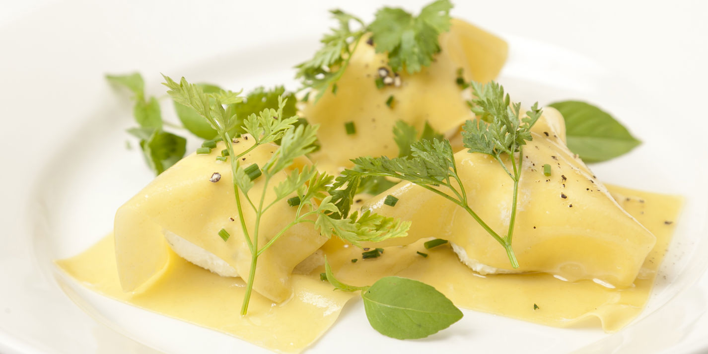 Goat's Cheese Ravioli Recipe - Great British Chefs
