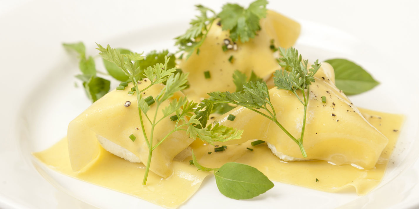 Goat's Cheese Ravioli Recipe - Great British Chefs