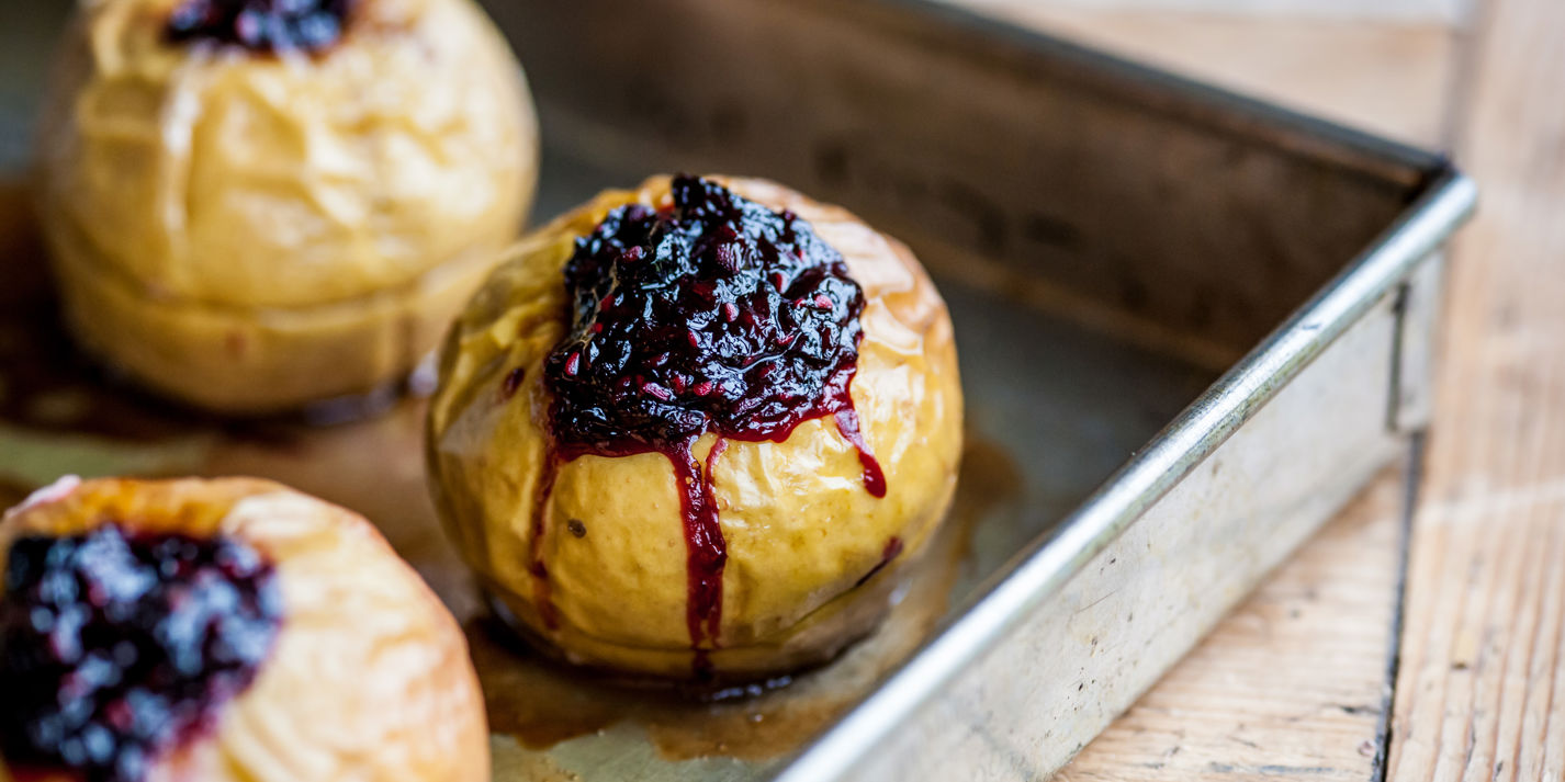 Baked Stuffed Apples Recipe - Great British Chefs