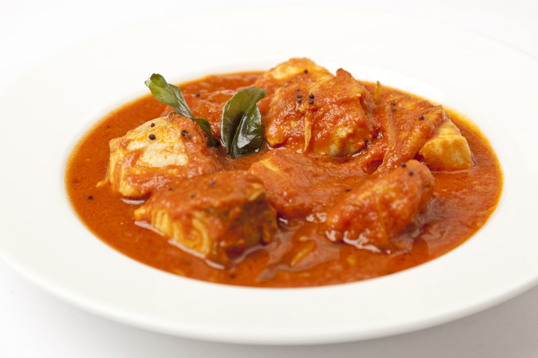 Monkfish curry