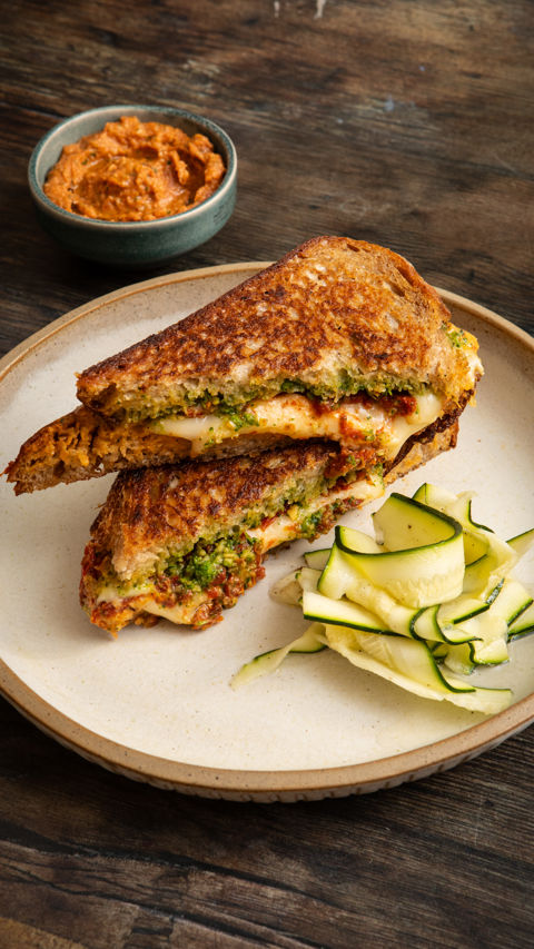 Watercress toastie