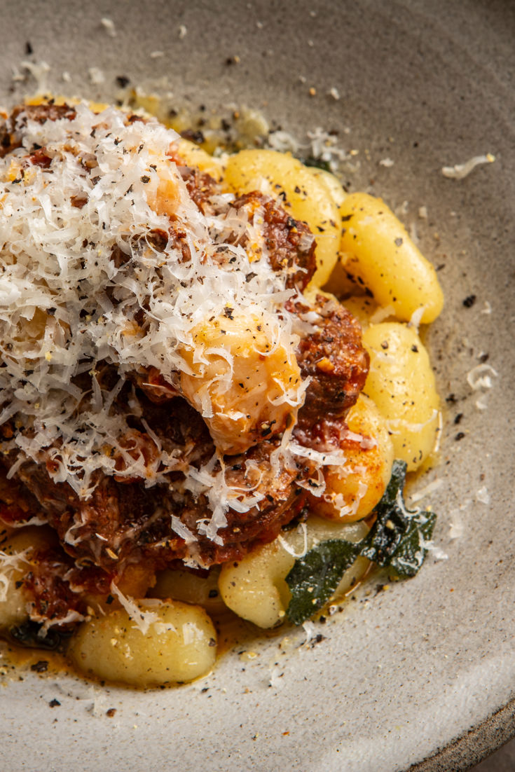 Beef Ragù with Brown Butter Gnocchi - Great British Chefs