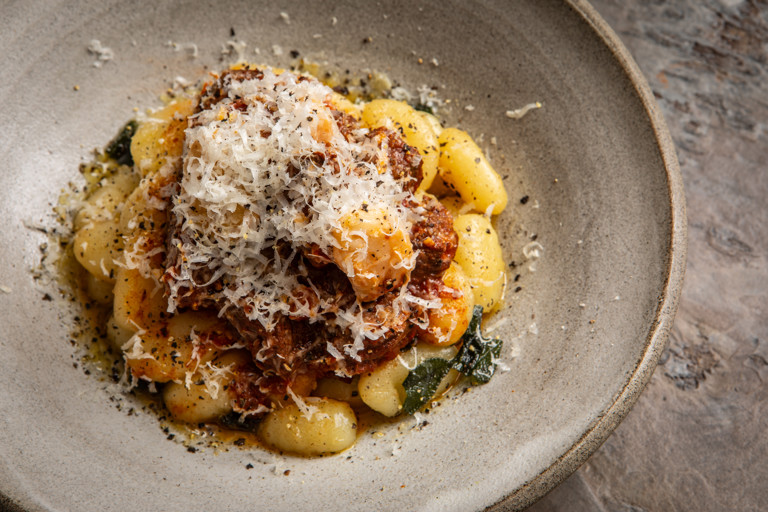 Beef ragù with brown butter gnocchi