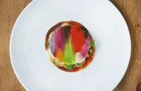 'Iris' – Rainbow pasta with Italian fish stew