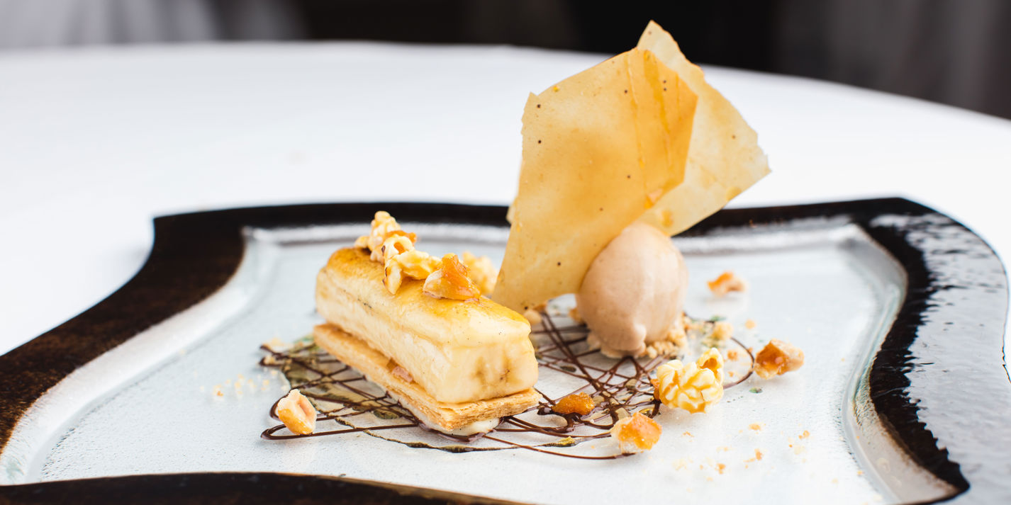 Banana Mille Feuille Recipe - Great British Chefs