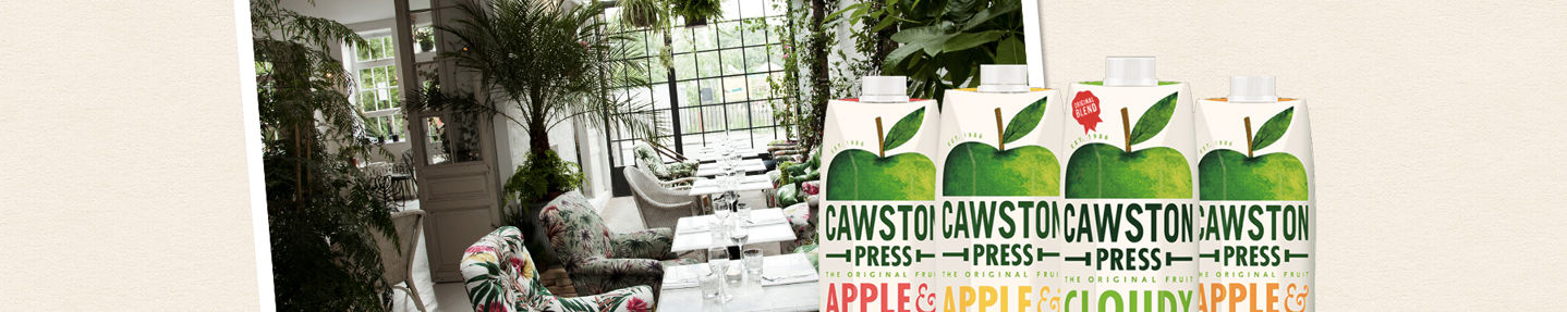 Win dinner at Bourne & Hollingsworth plus a month's supply of Cawston Press