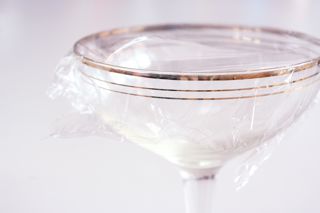 How to smoke cocktail glasses