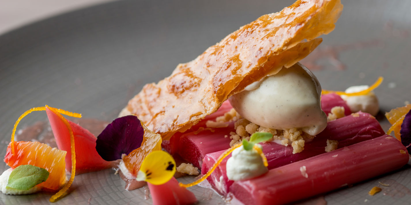 Rhubarb Dessert Recipe - Great British Chefs