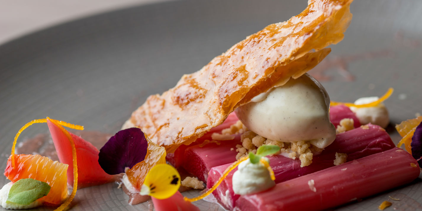 How to Poach Rhubarb - Great British Chefs