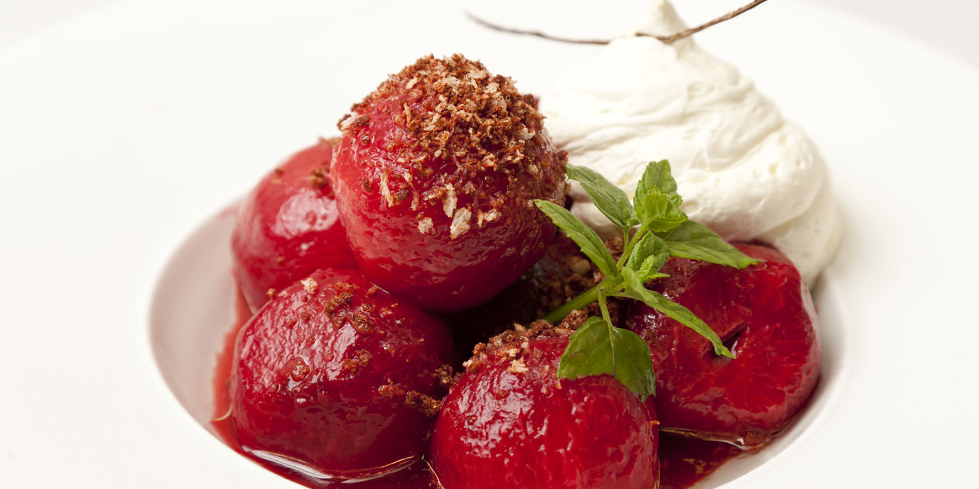 Spiced Plums Recipe - Great British Chefs