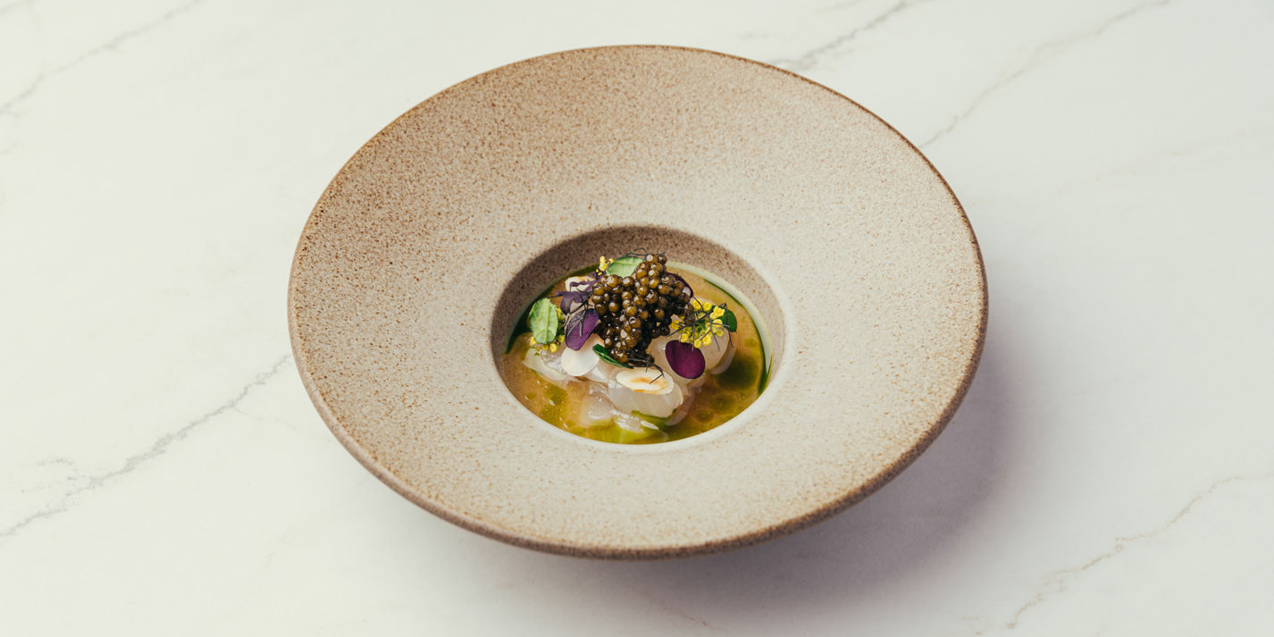 Kombu-Cured Bream, Shio Koji, Celeriac Dashi Recipe - Great British Chefs