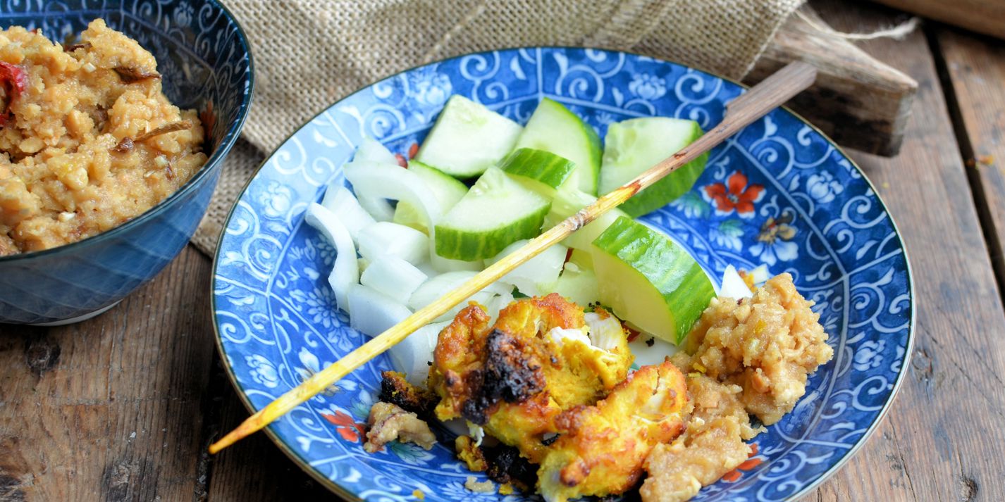Singapore chicken satay recipe Great British Chefs