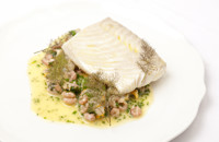 How to poach hake