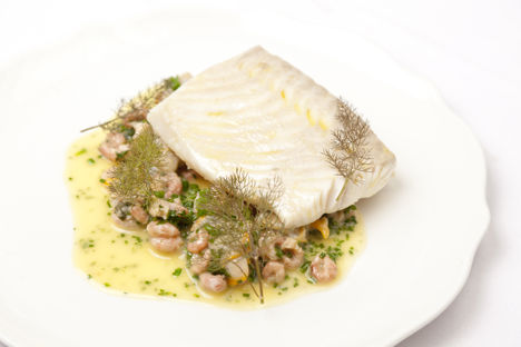 How to poach hake