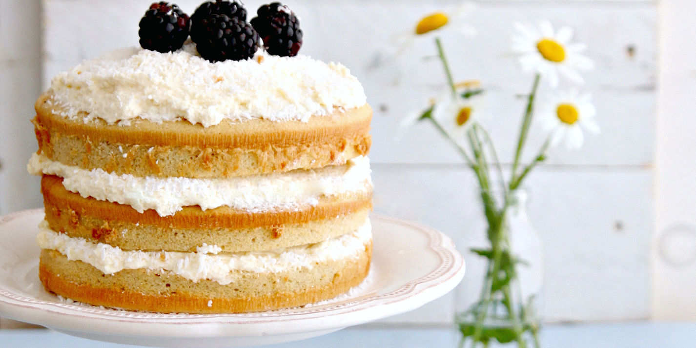 Coconut Cream Cake Recipe - Great British Chefs