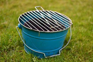 A convert to barbecue camping