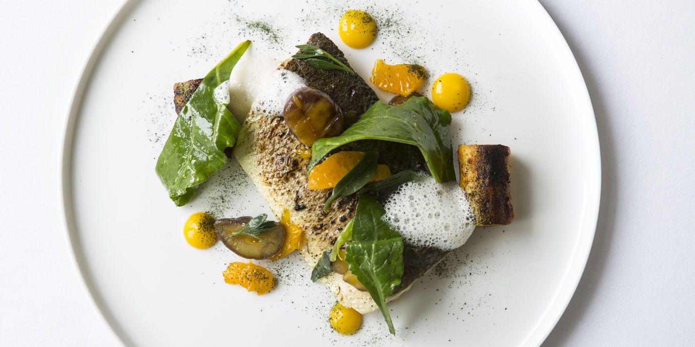 Gnocchi, Clementine and Chestnut Sea Bass Recipe - Great British Chefs