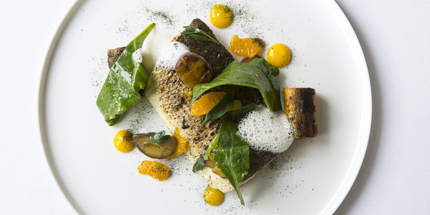 Gnocchi, Clementine and Chestnut Sea Bass Recipe - Great British Chefs