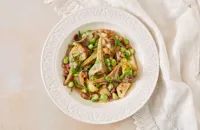 Ciaudedda – Stewed artichokes with pancetta and broad beans