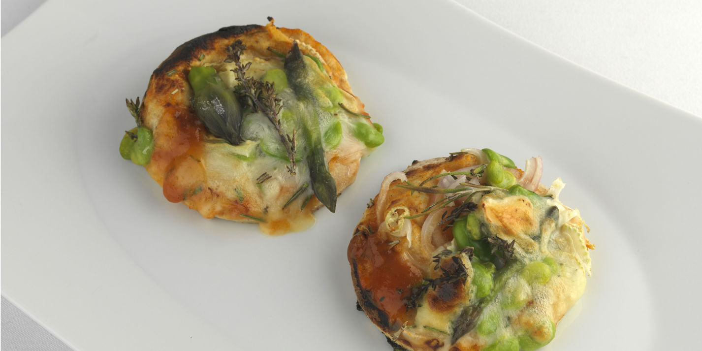 Barbecued Garden Vegetable Pizza Recipe - Great British Chefs