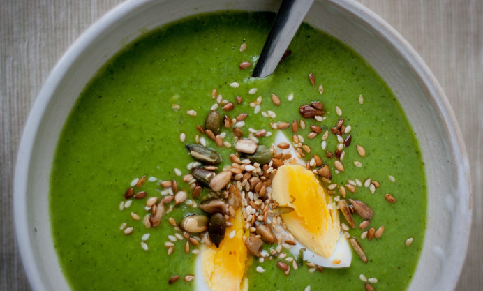 Pea and Watercress Soup Recipe - Great British Chefs