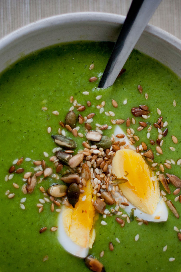 Pea and Mint Soup - It's Not Complicated Recipes