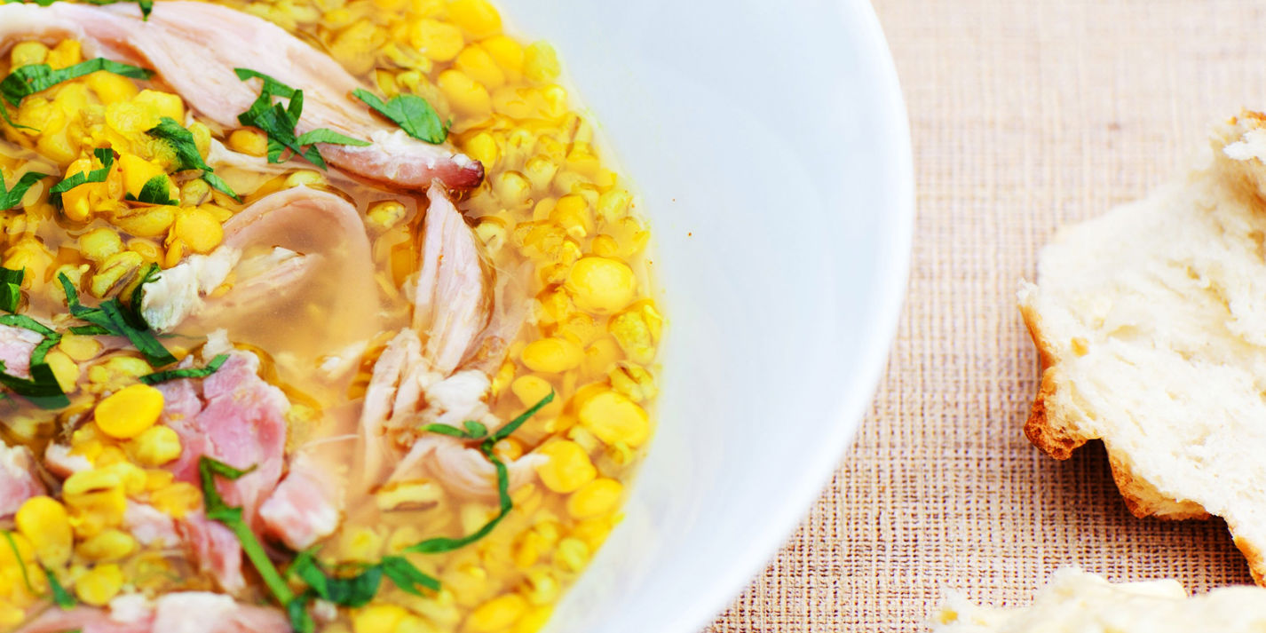 Split Pea & Barley Soup - Great British Chefs