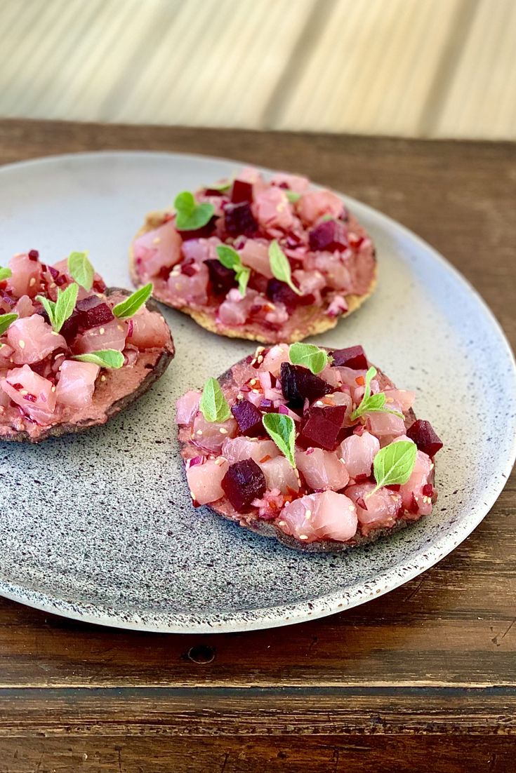 Sea Bass Ceviche with Beetroot Tostadas Recipe Great British Chefs