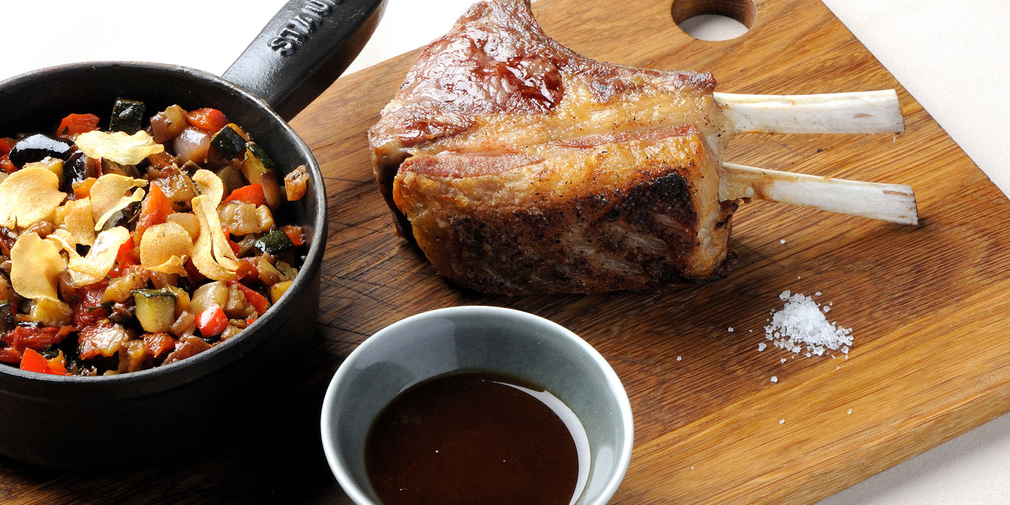 Grilled Rack Of Lamb Recipe With Ratatouille - Great British Chefs