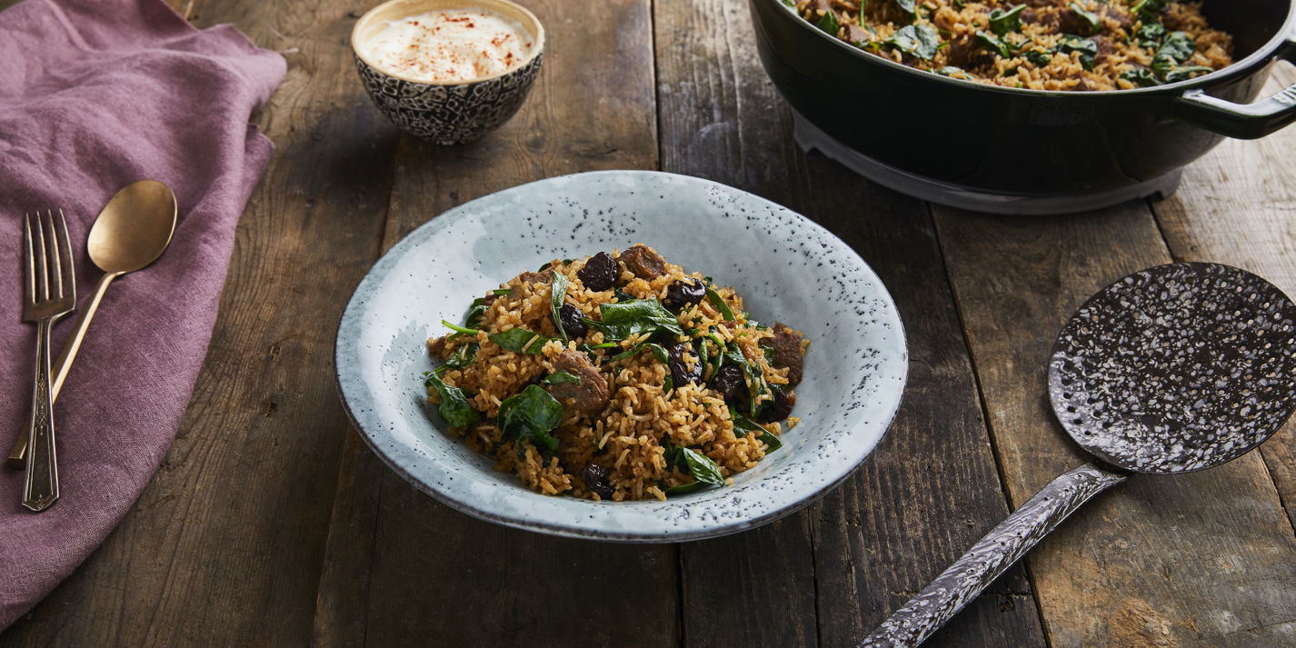 Lamb and Rice Tagine Recipe - Great British Chefs