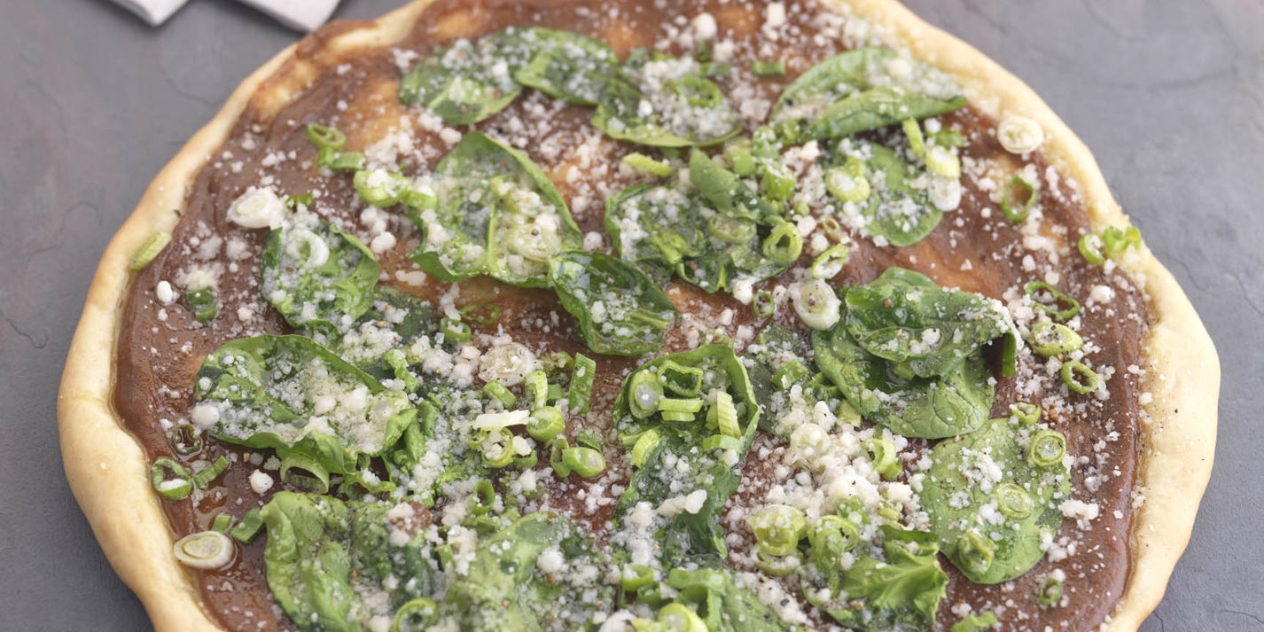 Pizza Recipe With Jerusalem Artichoke & Spinach - Great British Chefs