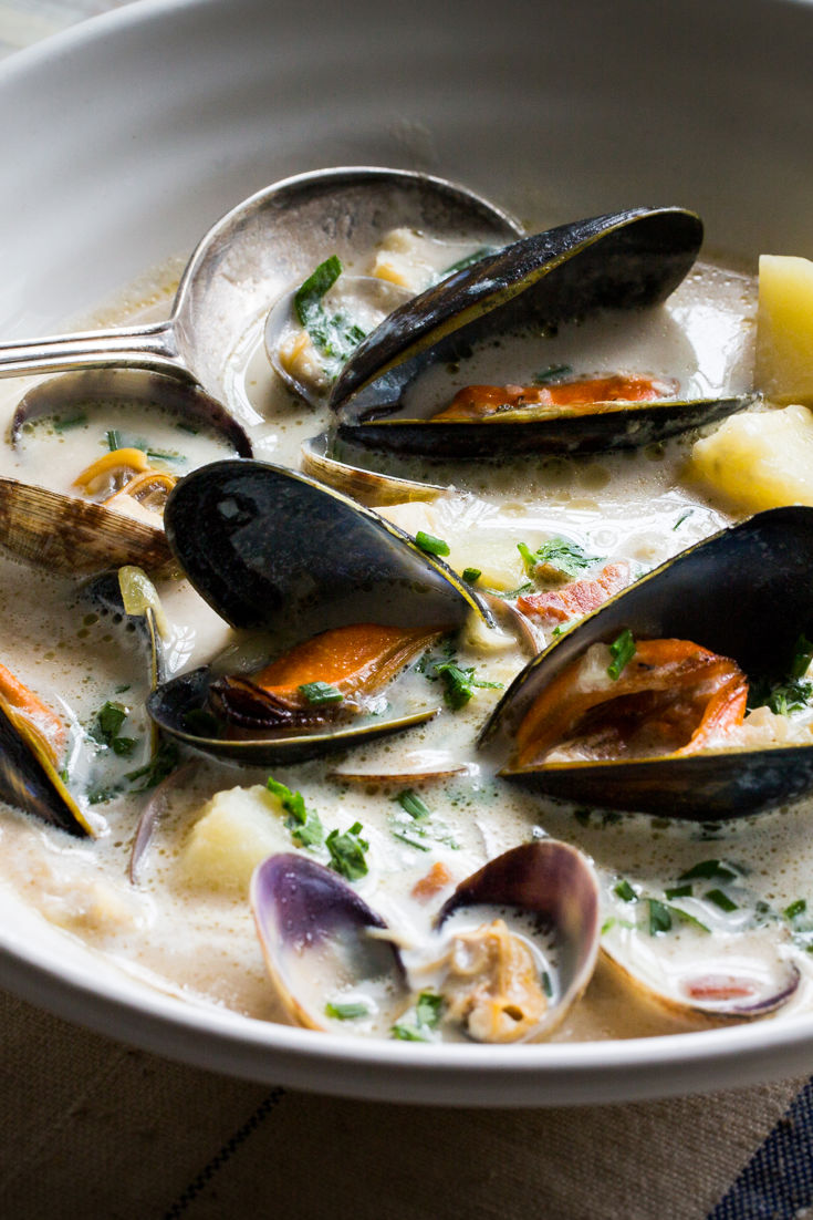 Shellfish Chowder Recipe Great British Chefs