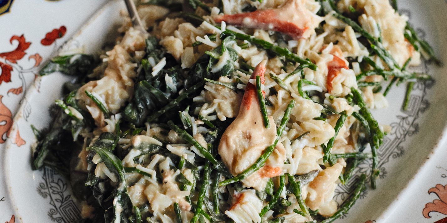 Crab and Sea Vegetable Salad Recipe - Great British Chefs