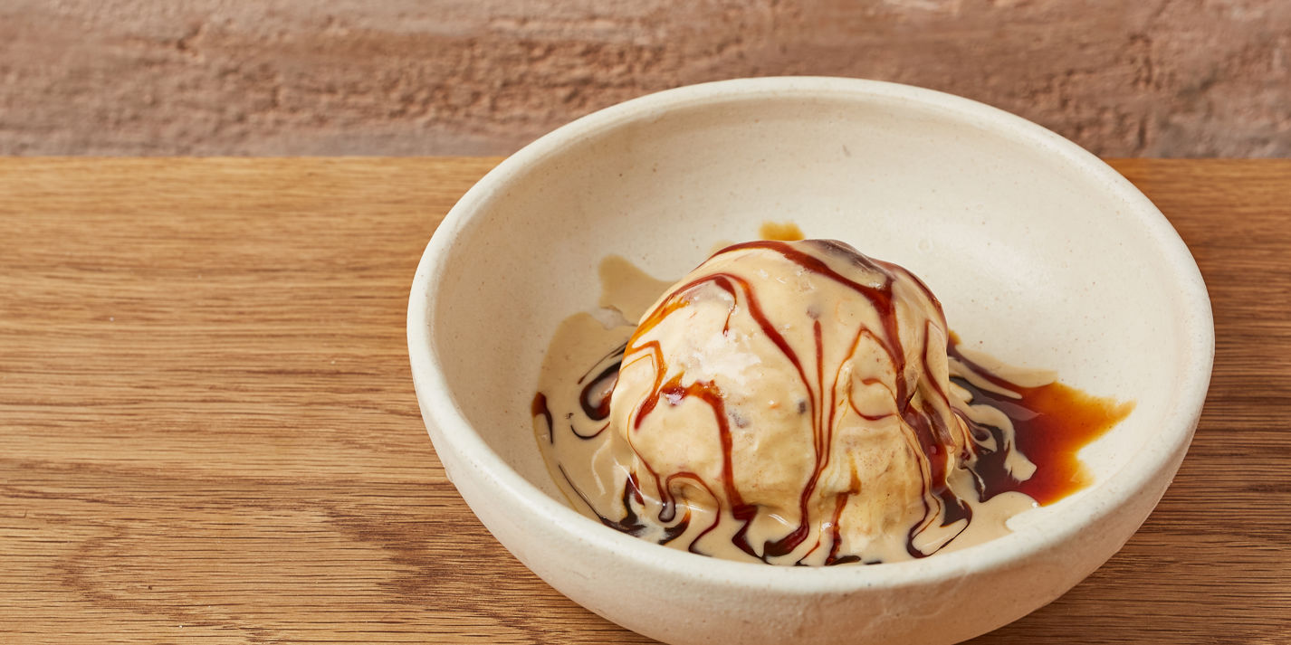 Tahini, Date and Tangerine Ice Cream Recipe - Great British Chefs